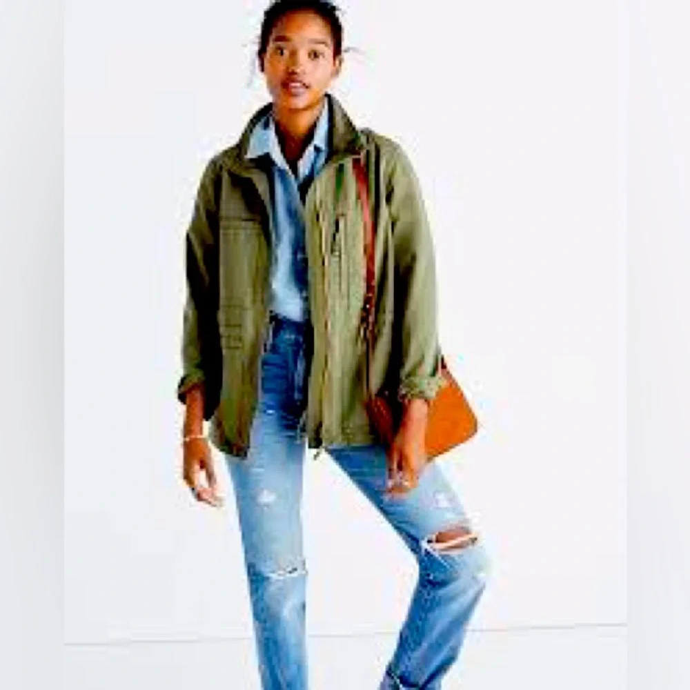 Gorgeous Madewell Fleet Olive Green Jacket - XS - Picture 2 of 13